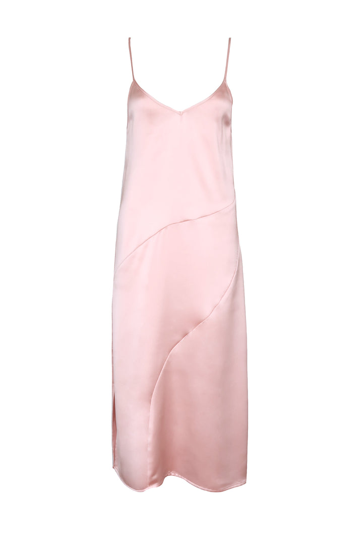 slip dress, satin slip dress midi, slip dress