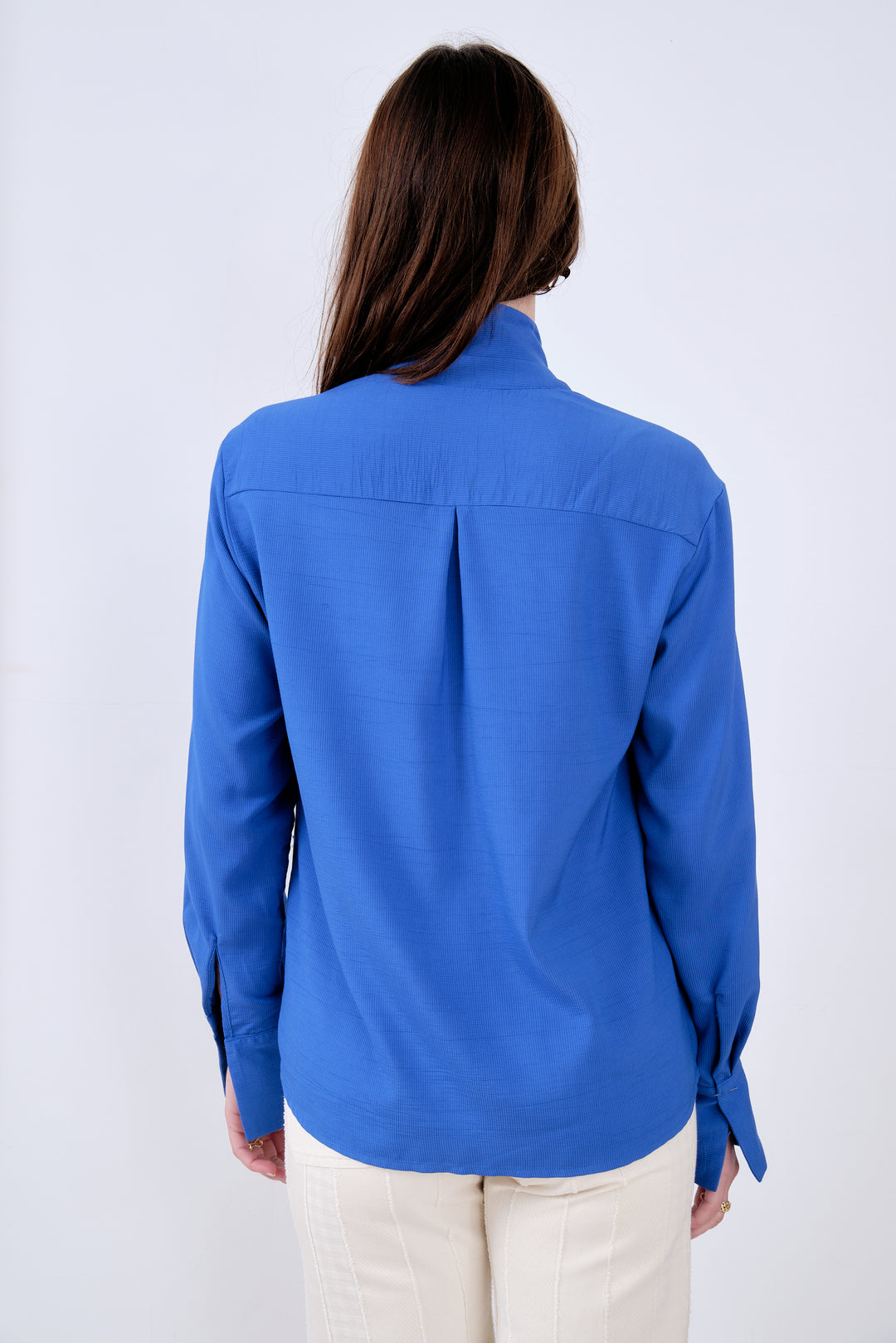 LADY-TIE TOP BLEU ROYALE