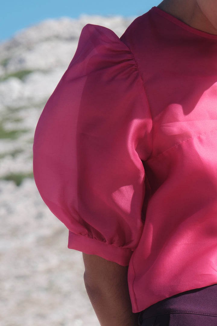 REFLECTION TOP MAGENTA