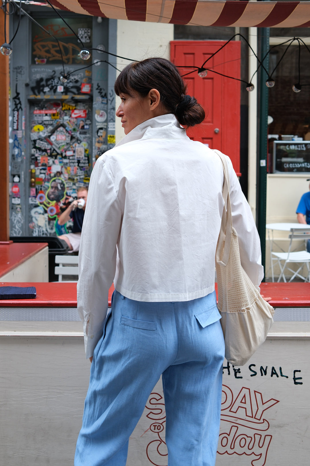 CROP TRUST TOP BLANC