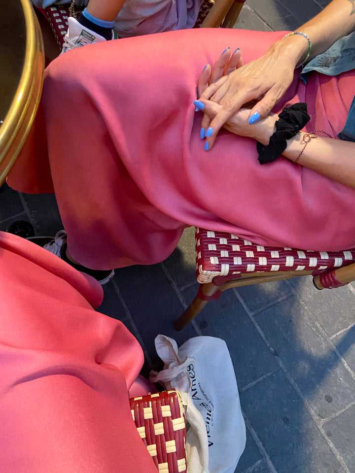 GABRIELLE SKIRT VINTAGE ROSE