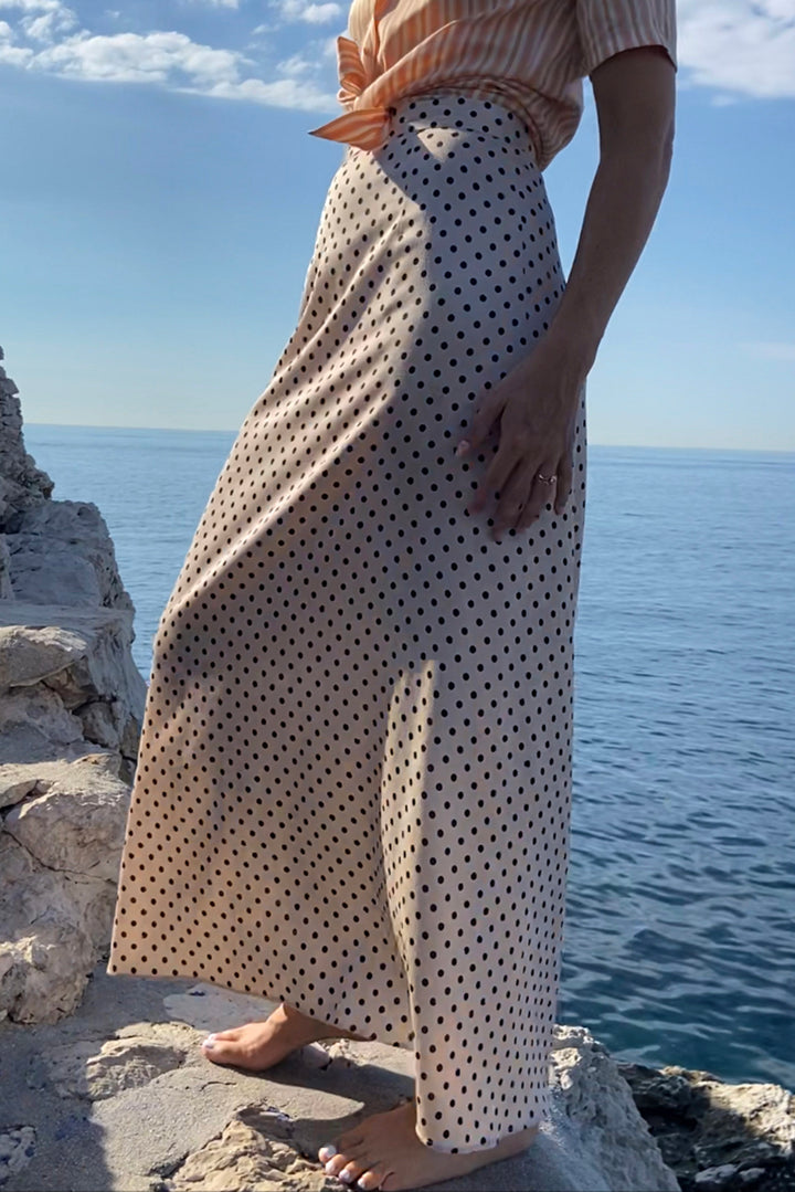 JUPE GABRIELLE À POIS