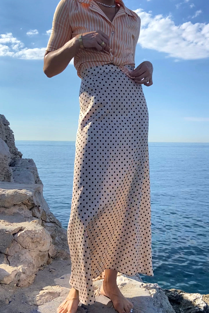 JUPE GABRIELLE À POIS