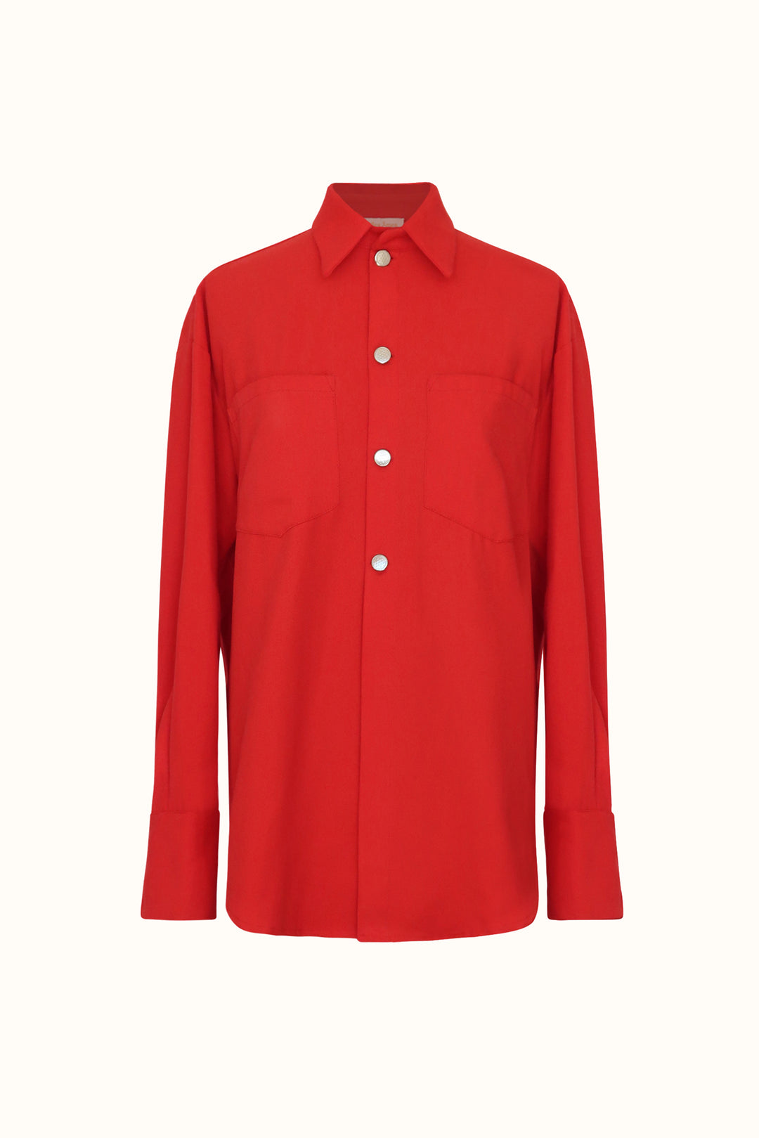 BILLIE SHIRT JACKET ROUGE