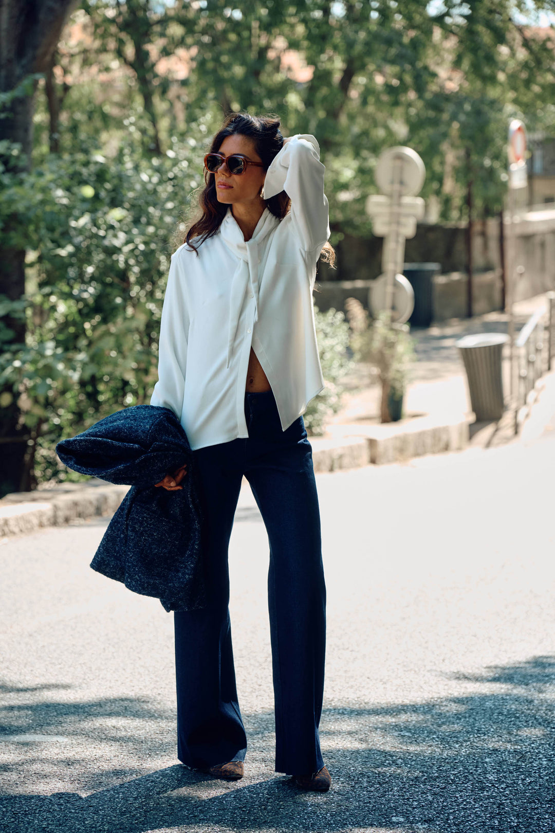 LADY-TIE TOP NUAGE