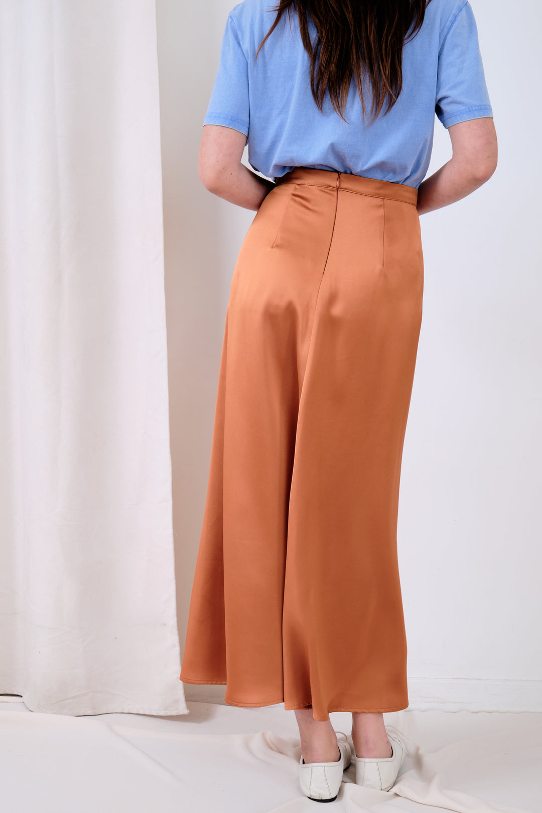 GABRIELLE SKIRT CARAMEL