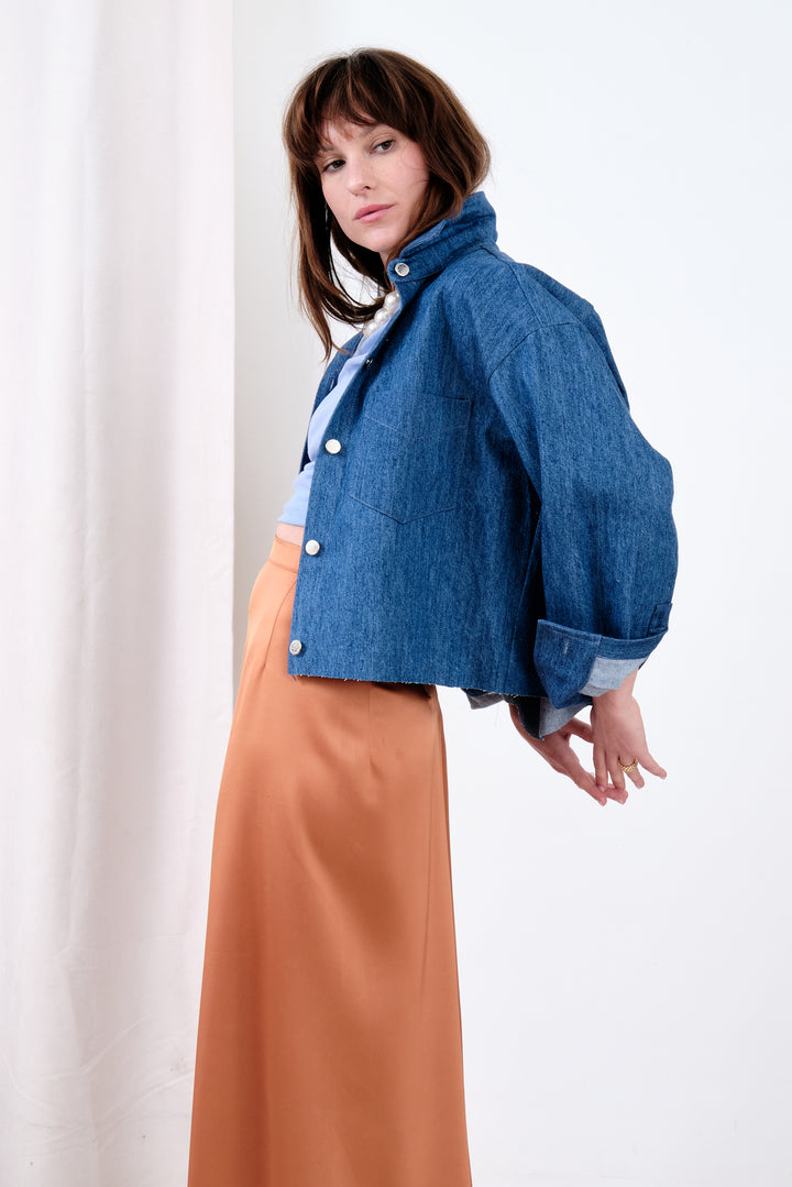 GABRIELLE SKIRT CARAMEL