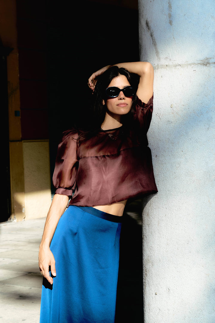 REFLECTION TOP MARRON