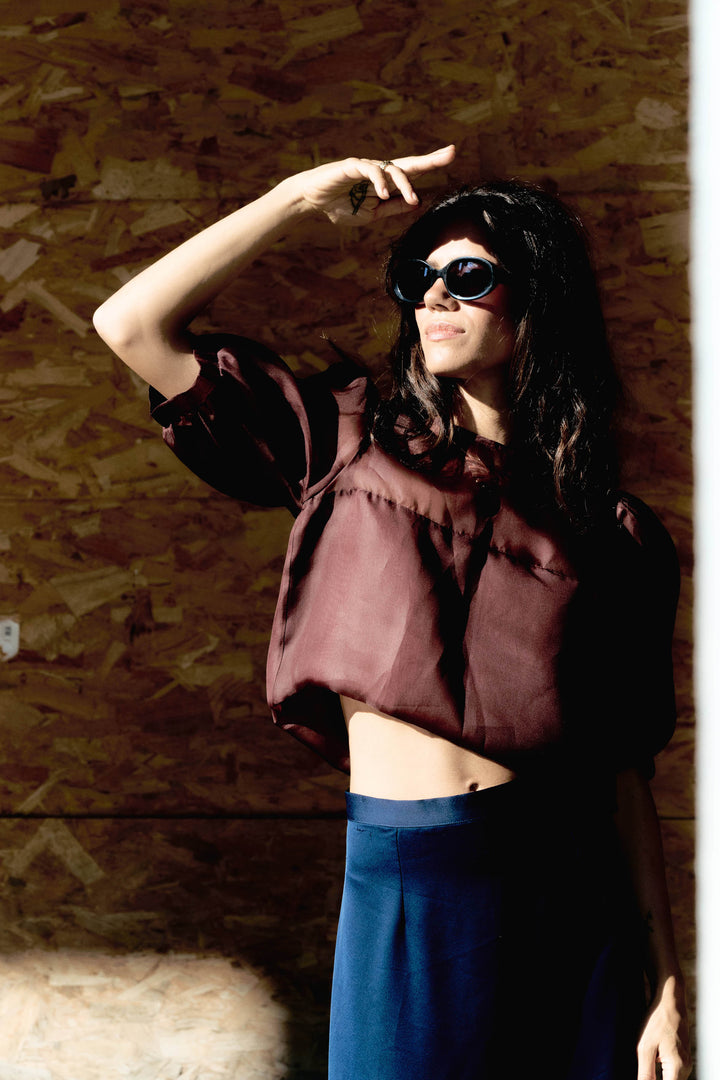 REFLECTION TOP MARRON