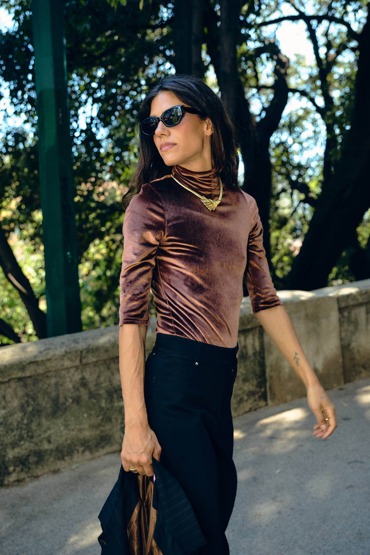 TRAILBLAZER D'HIVER PIN STRIPE MARRON
