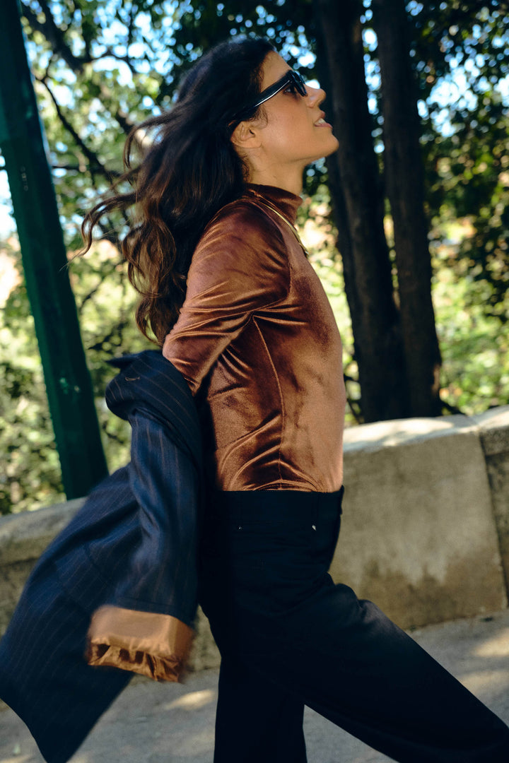 BODY D'HIVER MARRON