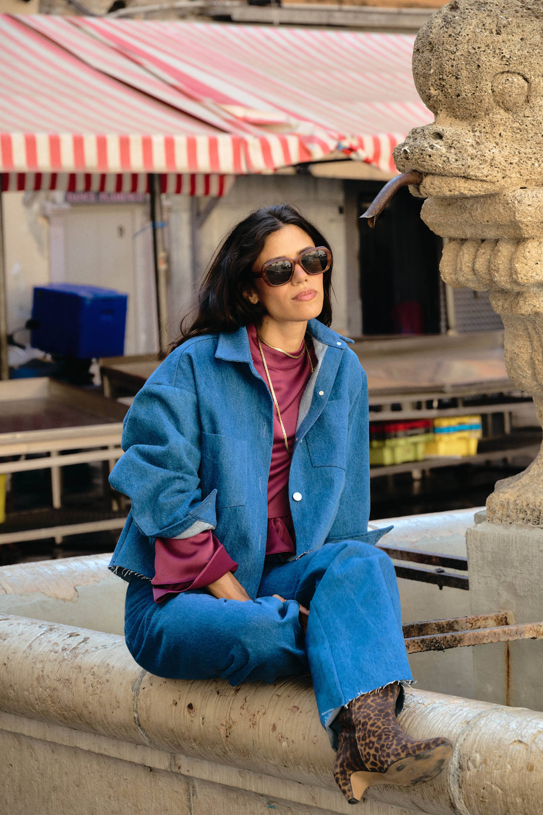ÂMES JACKET BLEU CLASSIQUE
