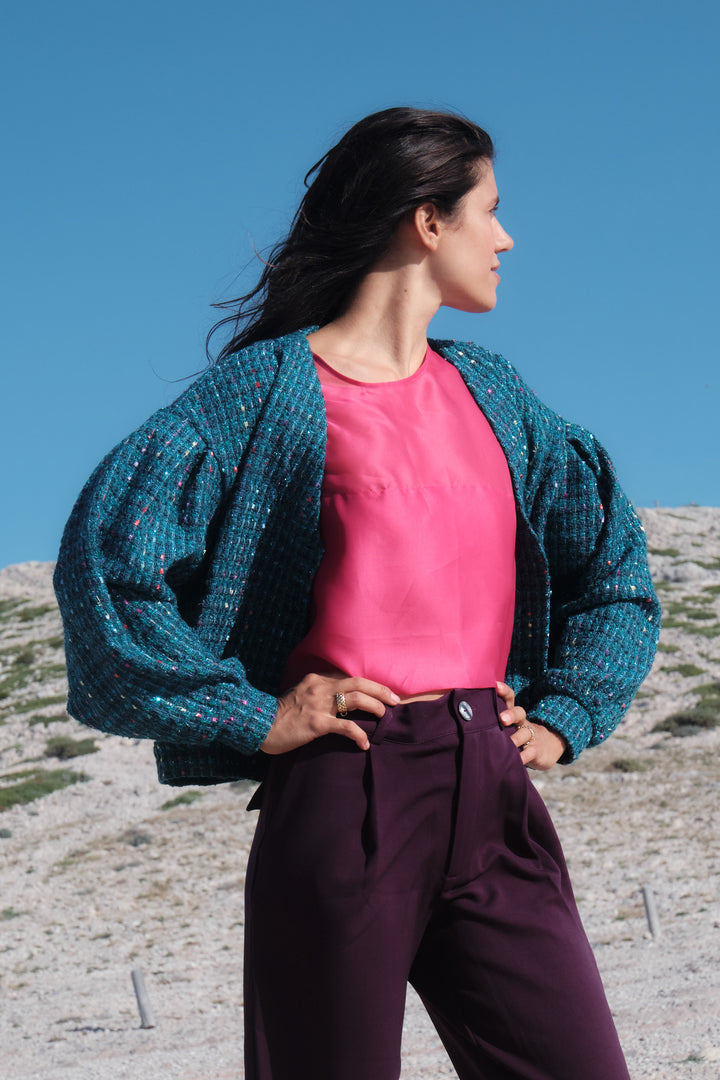 ABUNDANCE CARDIGAN CONFÊTTI