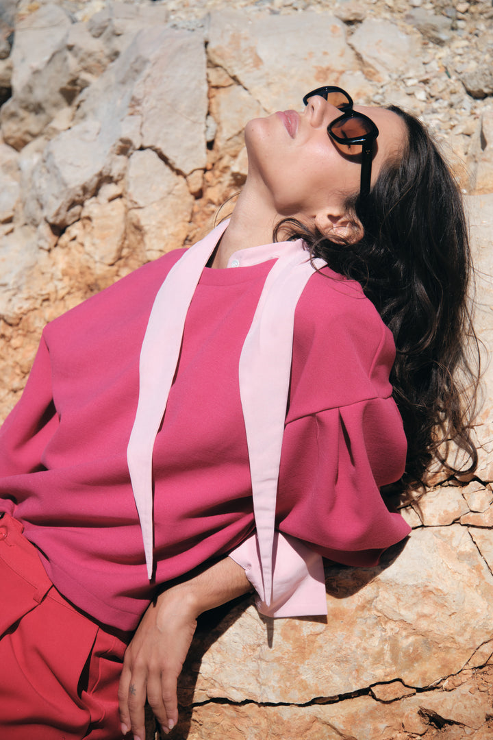 ABUNDANCE SWEAT FUCHSIA