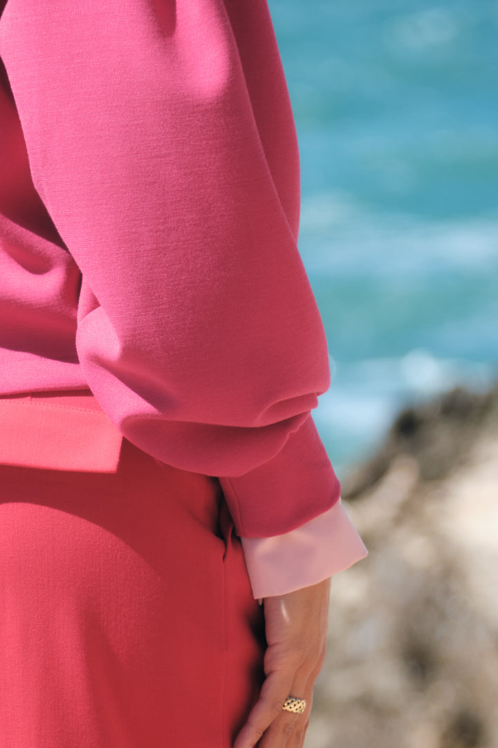 ABUNDANCE SWEAT FUCHSIA