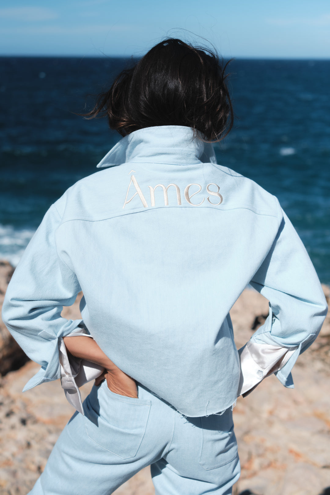 ÂMES JACKET DÉLAVÉ