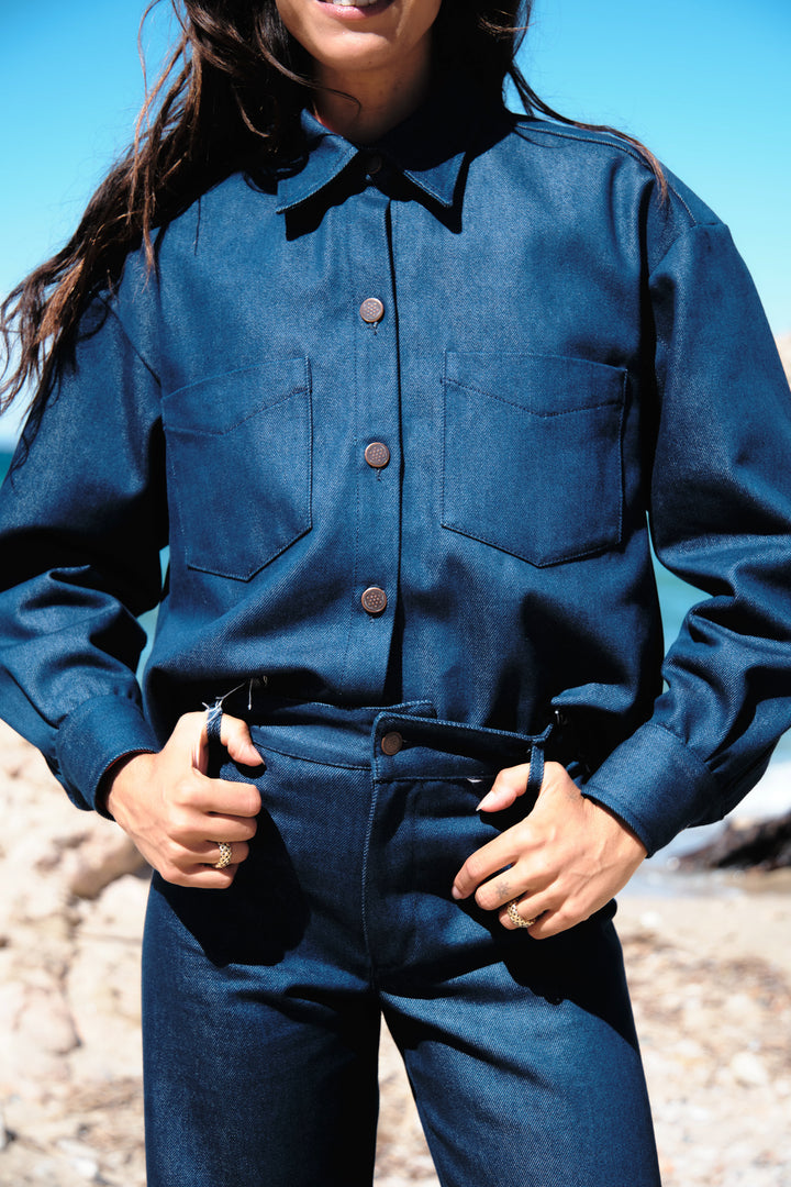 ÂMES JACKET INDIGO