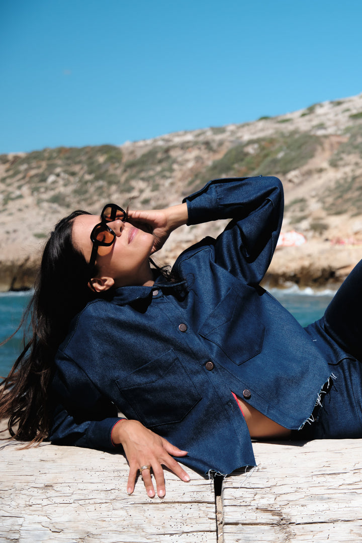 ÂMES JACKET INDIGO