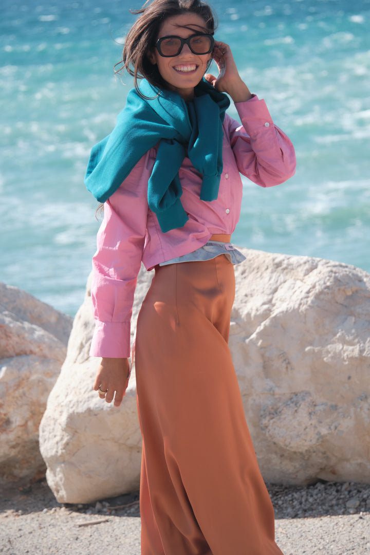 GABRIELLE SKIRT CARAMEL
