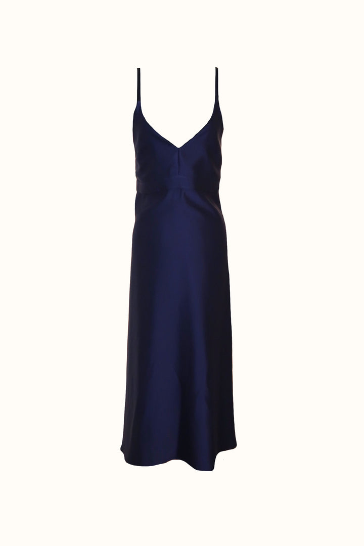 AUDREY DRESS BLEU