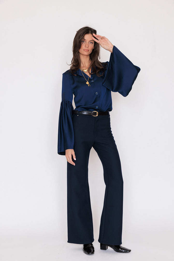 BUILDER PANT BLEU TWILL