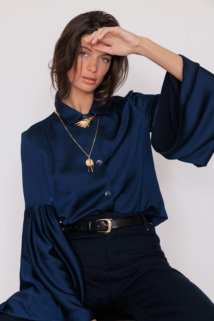 FLOW TOP BLEU NUIT