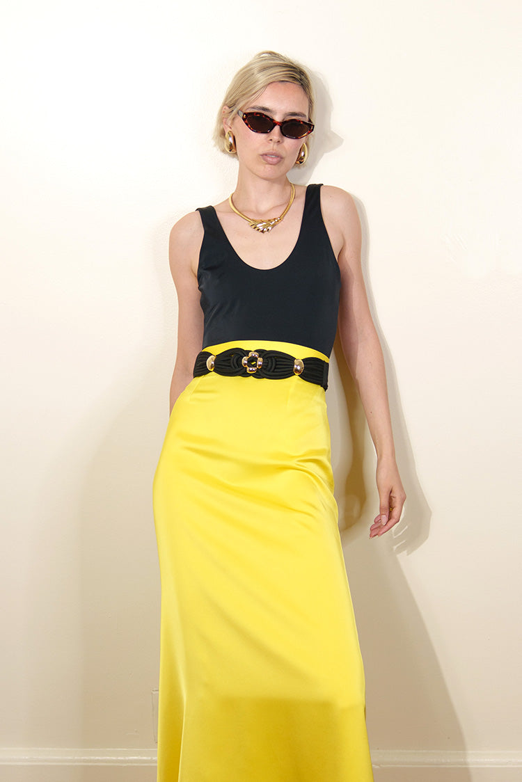 GABRIELLE SKIRT CITRON