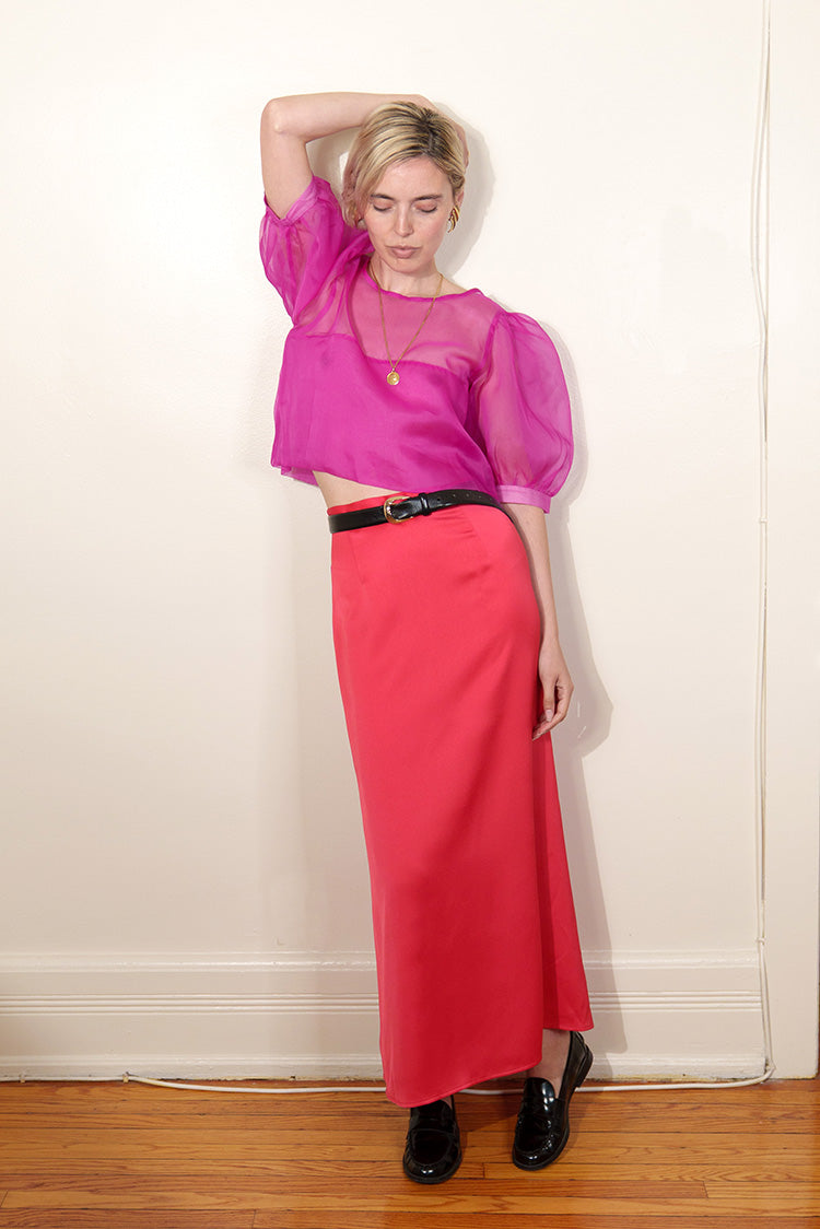 GABRIELLE SKIRT ROUGE