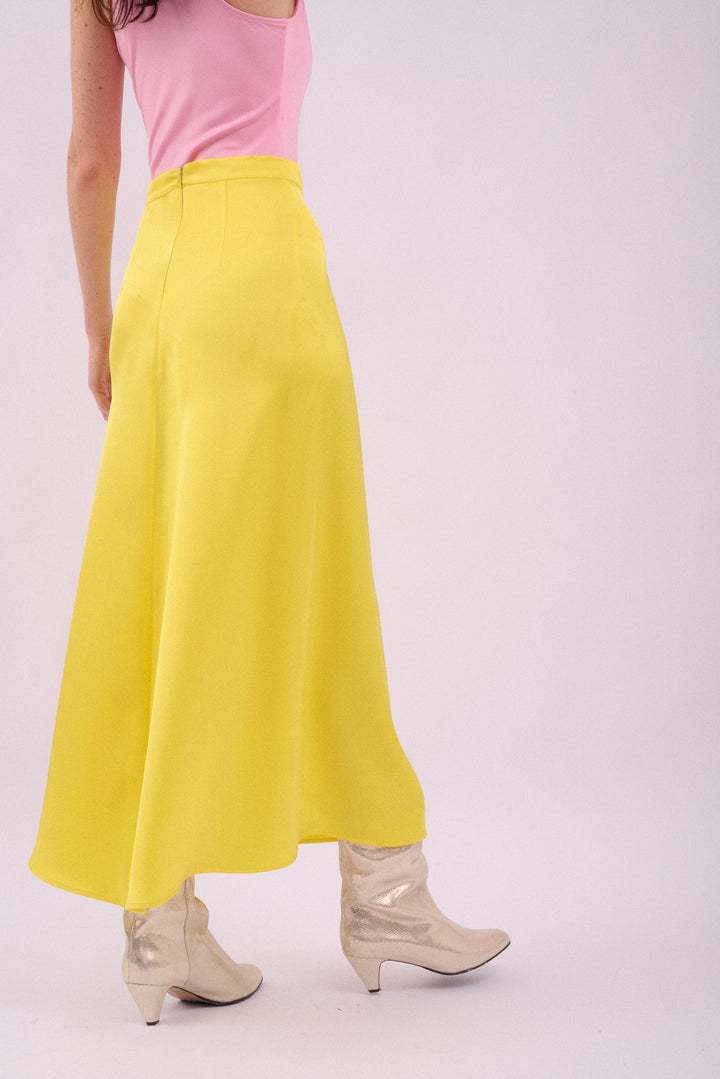 GABRIELLE SKIRT CITRON