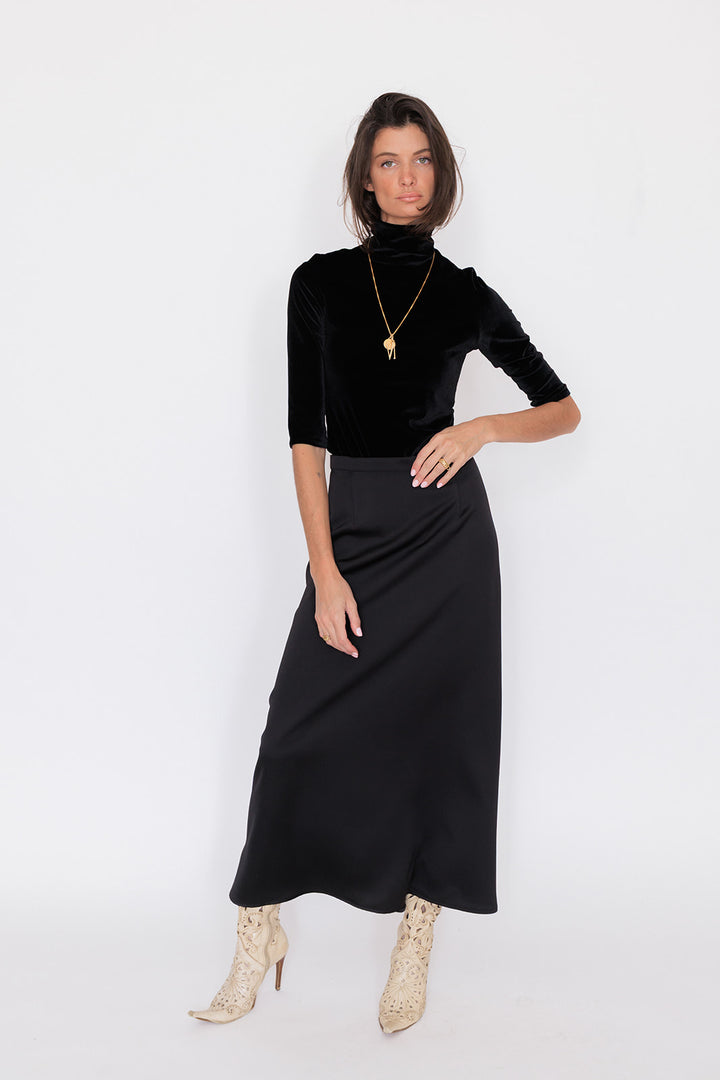 GABRIELLE SKIRT NOIR