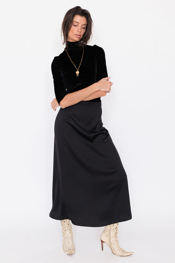 GABRIELLE SKIRT NOIR
