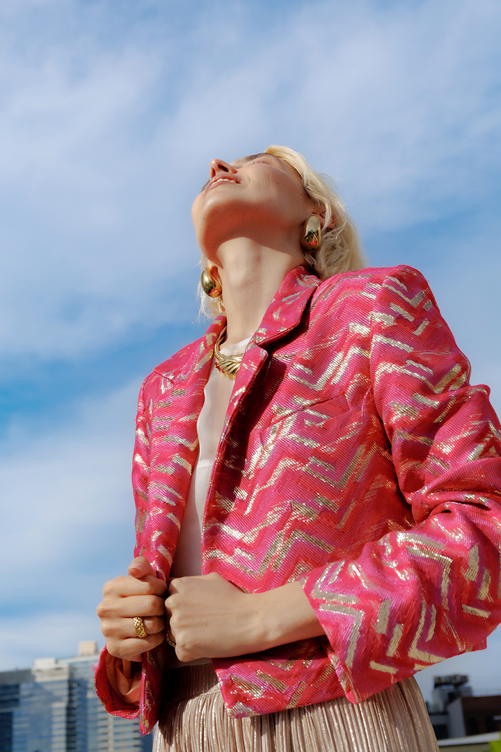 JAGGER JACKET FUCHSIA