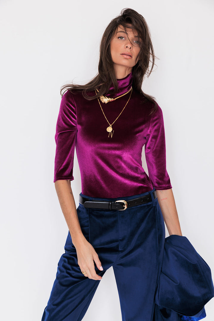 TRAILBLAZER TROUSER BLEU VELOURS