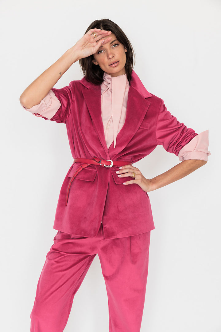 TRAILBLAZER D'HIVER FRAMBOISE VELOURS