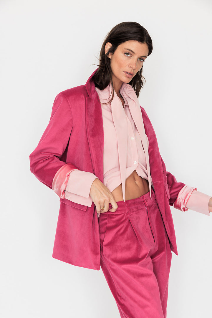 TRAILBLAZER D'HIVER FRAMBOISE VELOURS