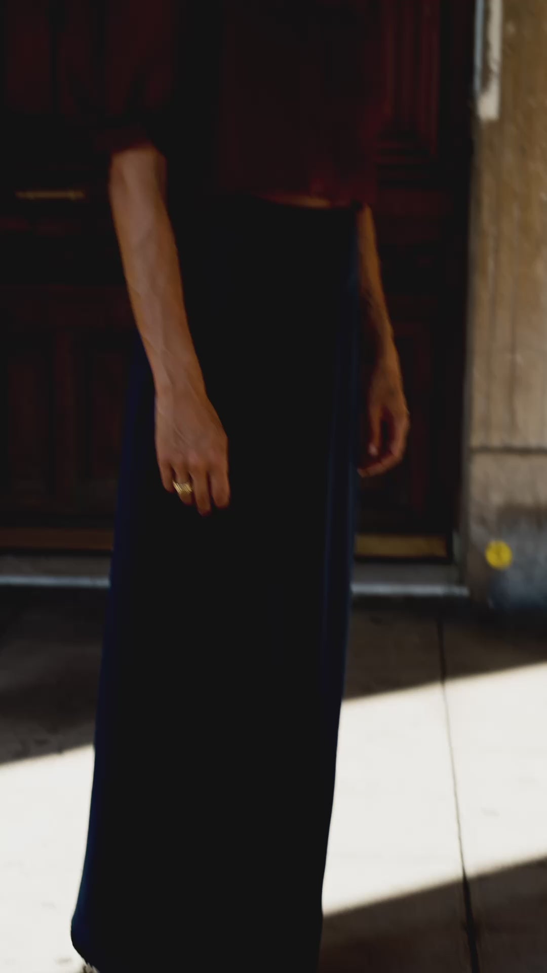 GABRIELLE SKIRT BLEU MARINE