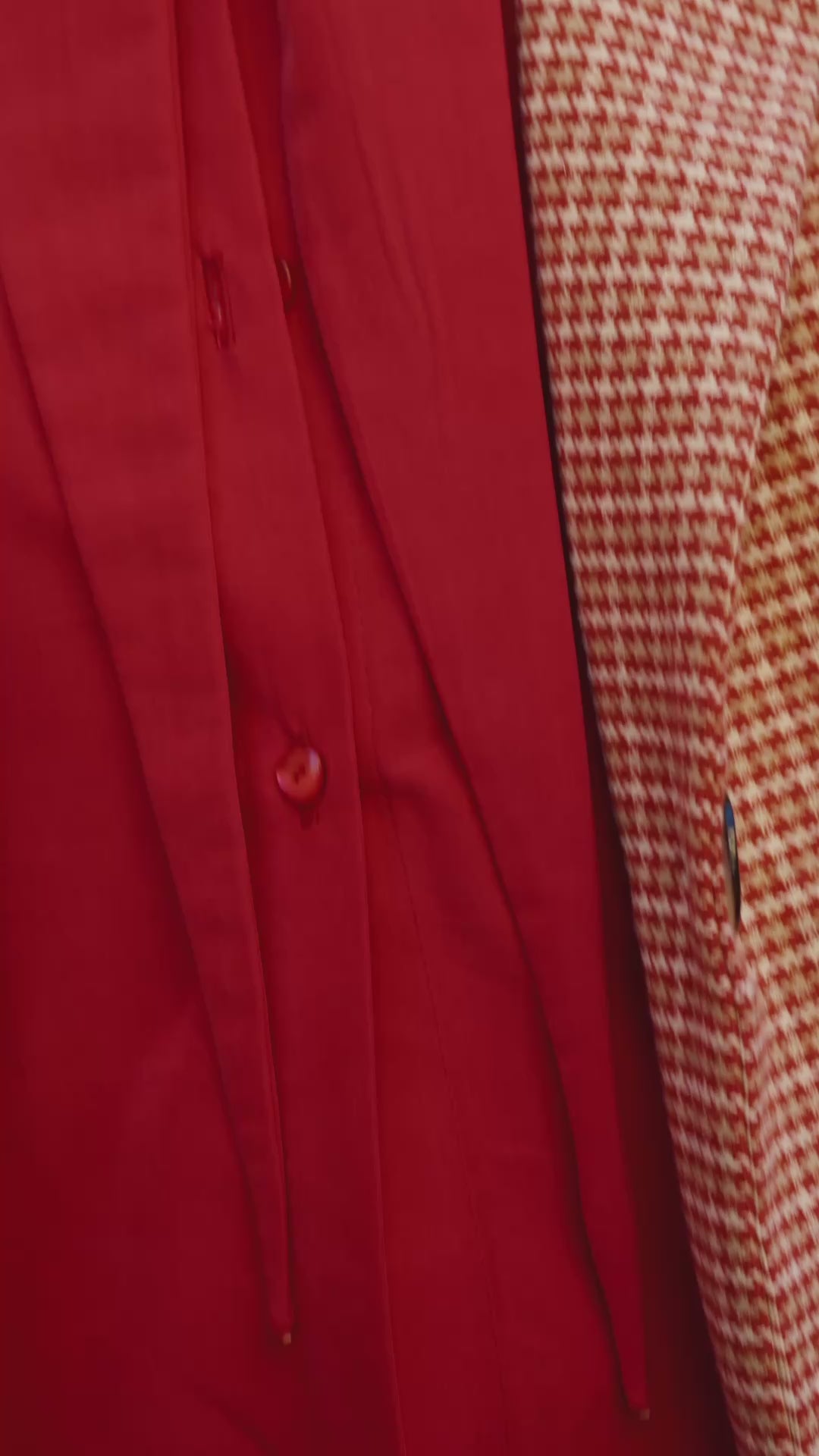 LADY-TIE TOP ROUGE