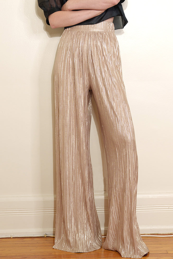 STREAM PANT FÊTE SOFT METAL