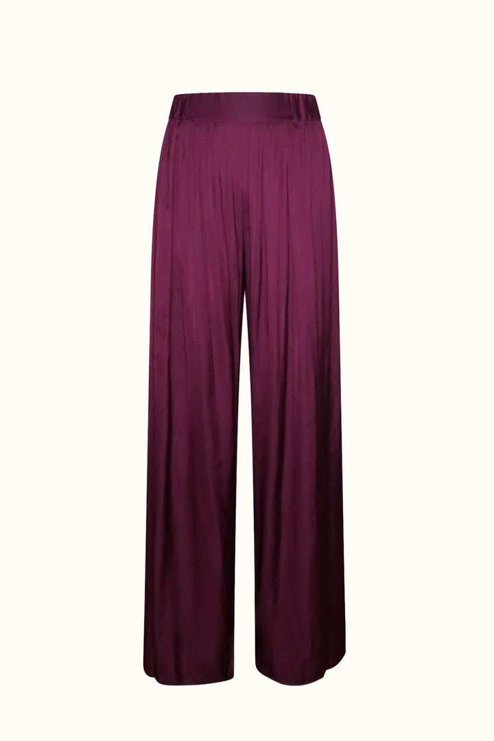 STREAM PANT AUBERGINE